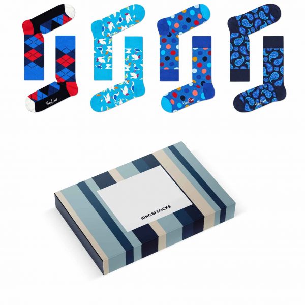 Happy Socks 4-pack Stripe van King of Socks kopen? Bestel snel!