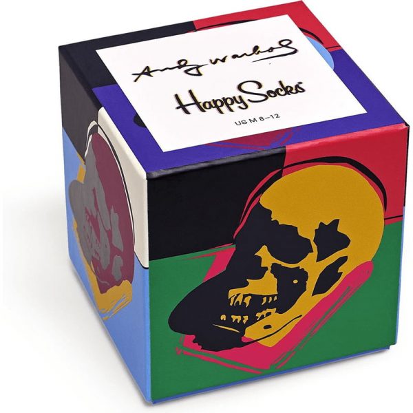 Happy Socks Andy Warhol Skul Giftbox - King of Socks