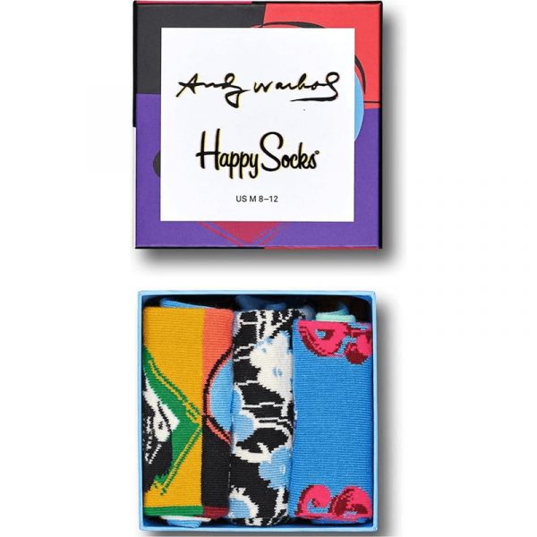 Happy Socks Andy Warhol Skul Giftbox - King of Socks