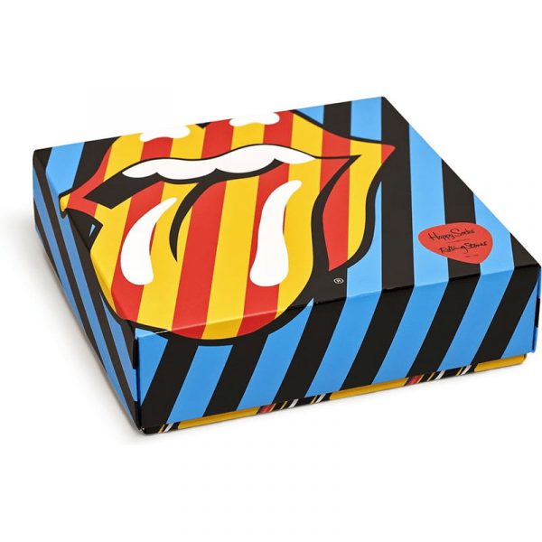 Happy Socks Rolling Stones Tong Giftbox - King of Socks