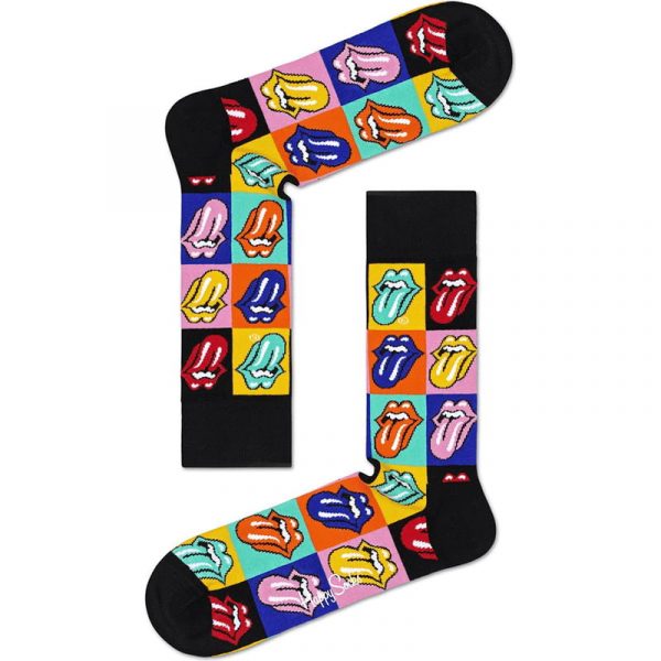 Happy Socks Rolling Stones Tong Giftbox - King of Socks